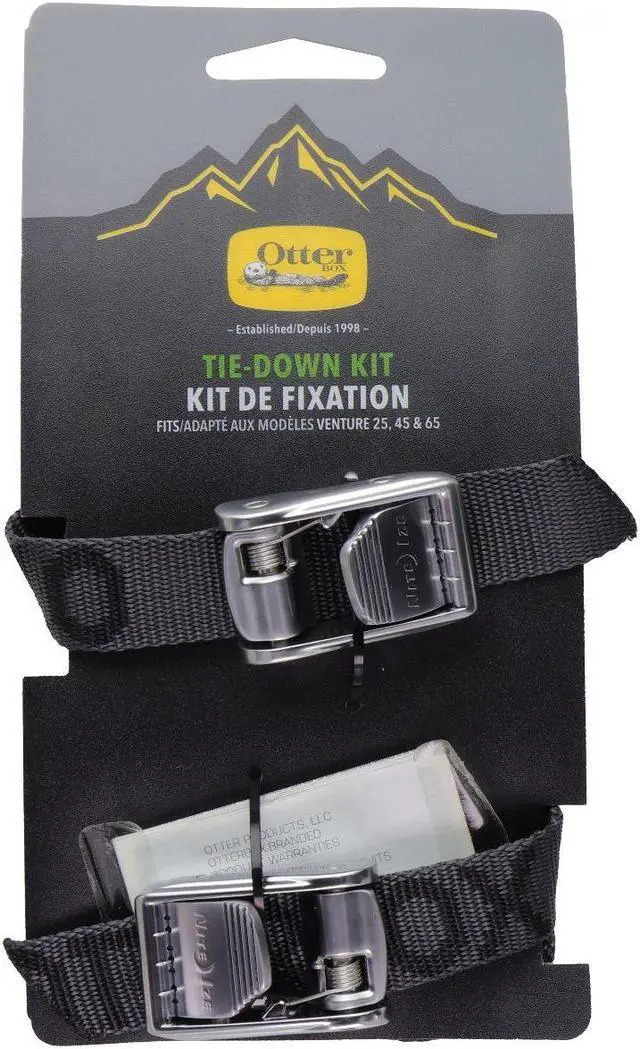 Main image of OtterBox Venture Cooler Tie Down Kit for Venture 25 / 45 / 65 - Gray/Black