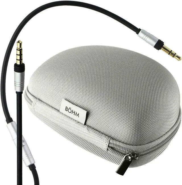 Main image of BOHM B76 Wireless Bluetooth Over-Ear Noise Canceling Headphones - Black / Silver