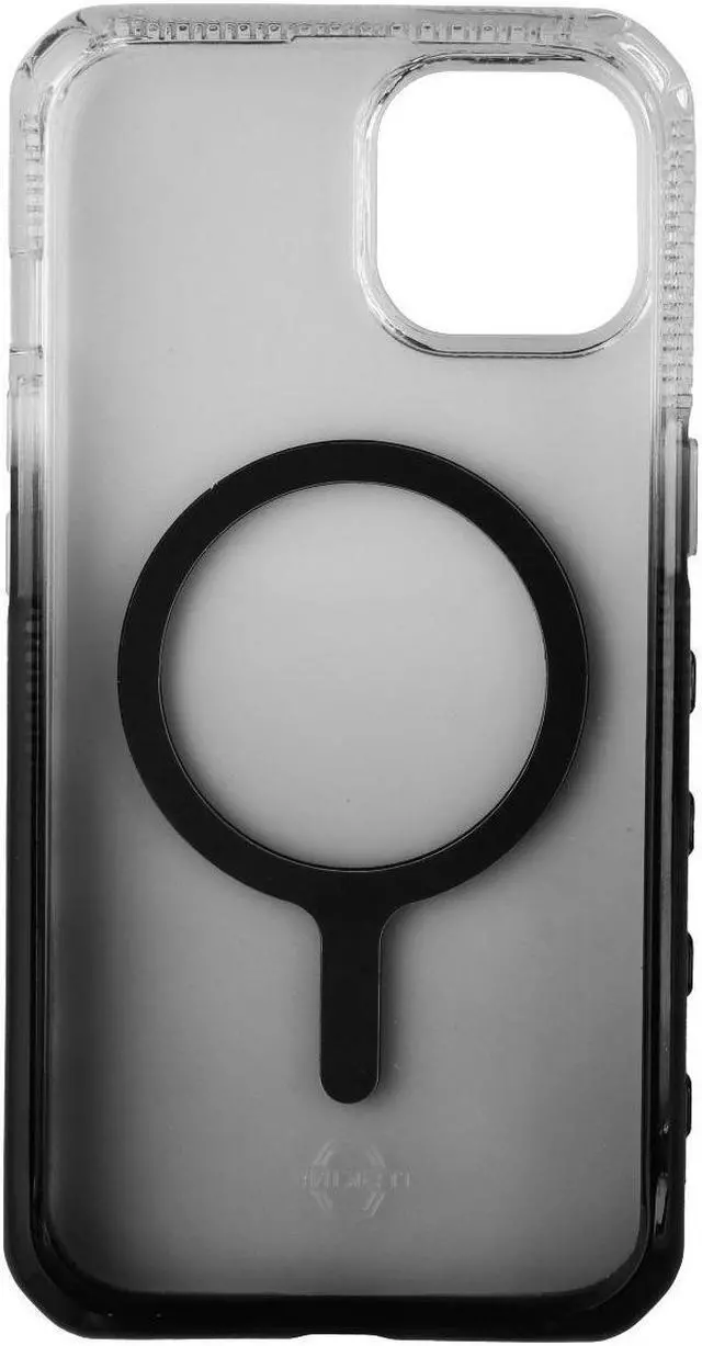 Alt view image 3 of 3 - ITSKINS Supreme_R Series Case for MagSafe for Apple iPhone 14 / 13 - Ombre Smoke