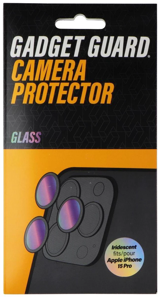 Main image of Gadget Guard - Glass Series - Camera Protector for iPhone 15 Pro - Iridescent