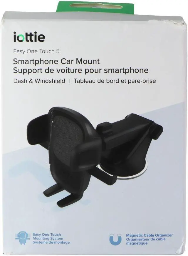 Alt view image 7 of 7 - iOttie Easy One Touch 5 Dash & Windshield Mount Universal Black Car Holders And Mounts