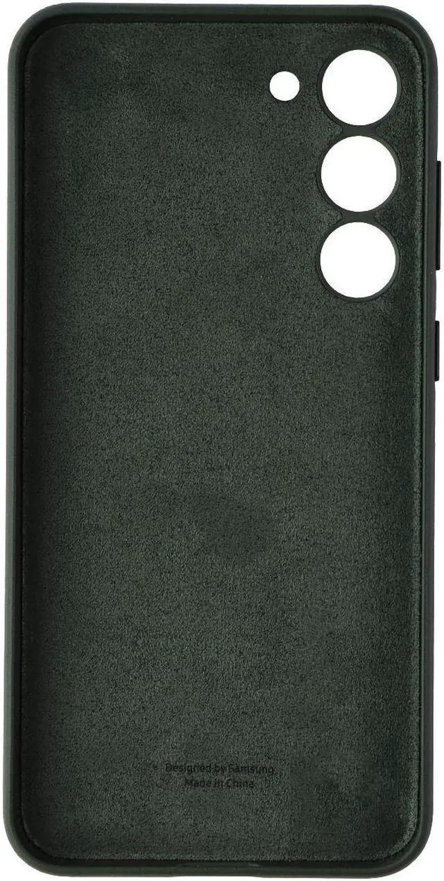 Main image of Samsung Leather Case for Galaxy S23+ (Plus) - Green