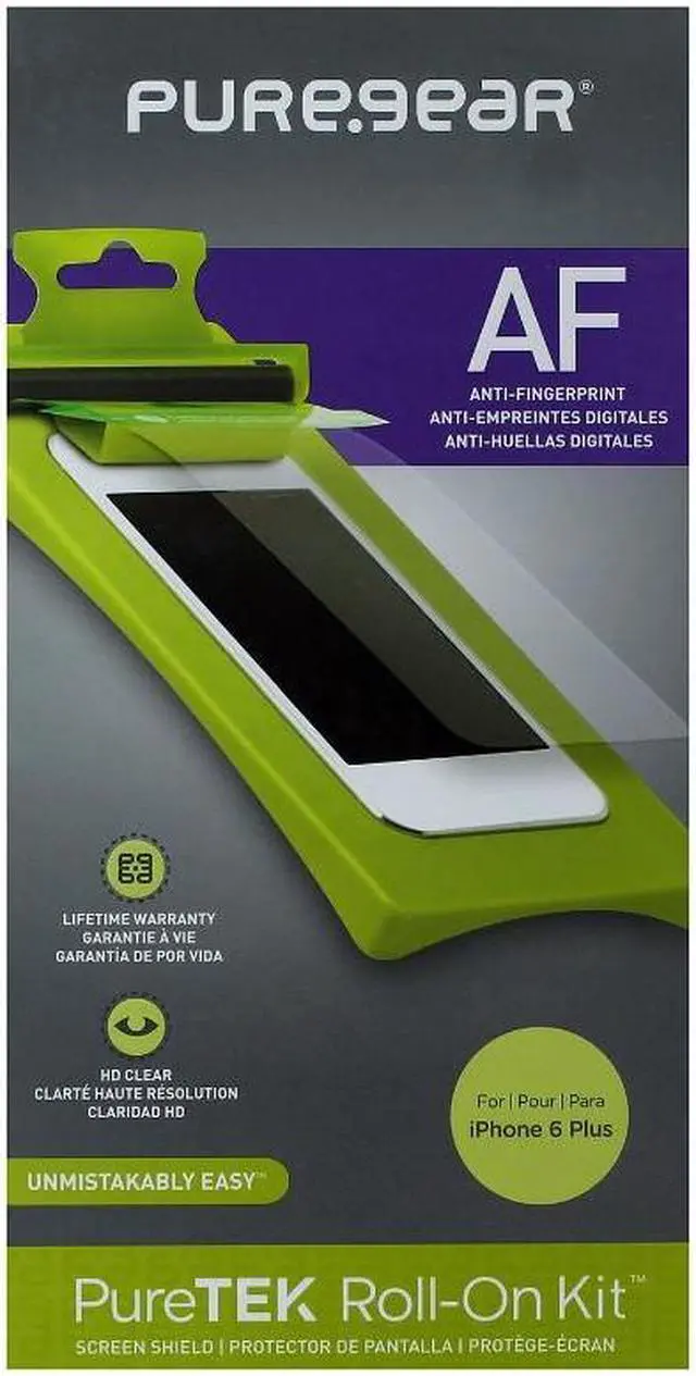 Alt view image 8 of 8 - PureGear Puretek Roll-on Shield Kit Anti-Fingerprint for iPhone 6 Plus 5.5in 60810PG