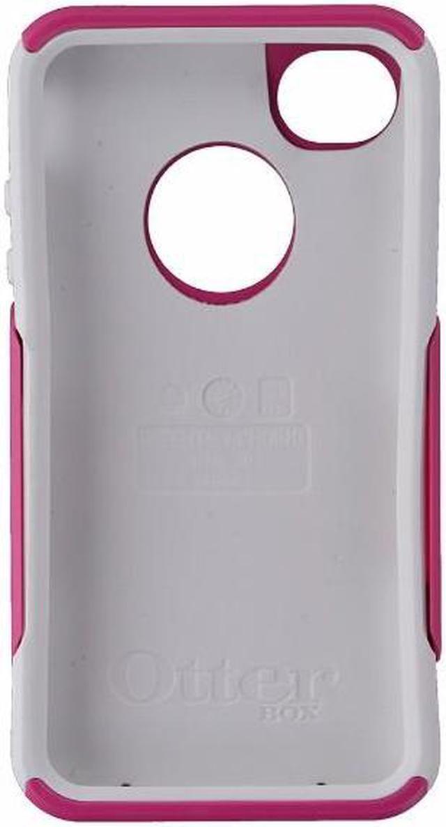 Alt view image 15 of 15 - OtterBox Commuter Series Strength Case f/iPhone 4/4S - AVON Hot Pink/White