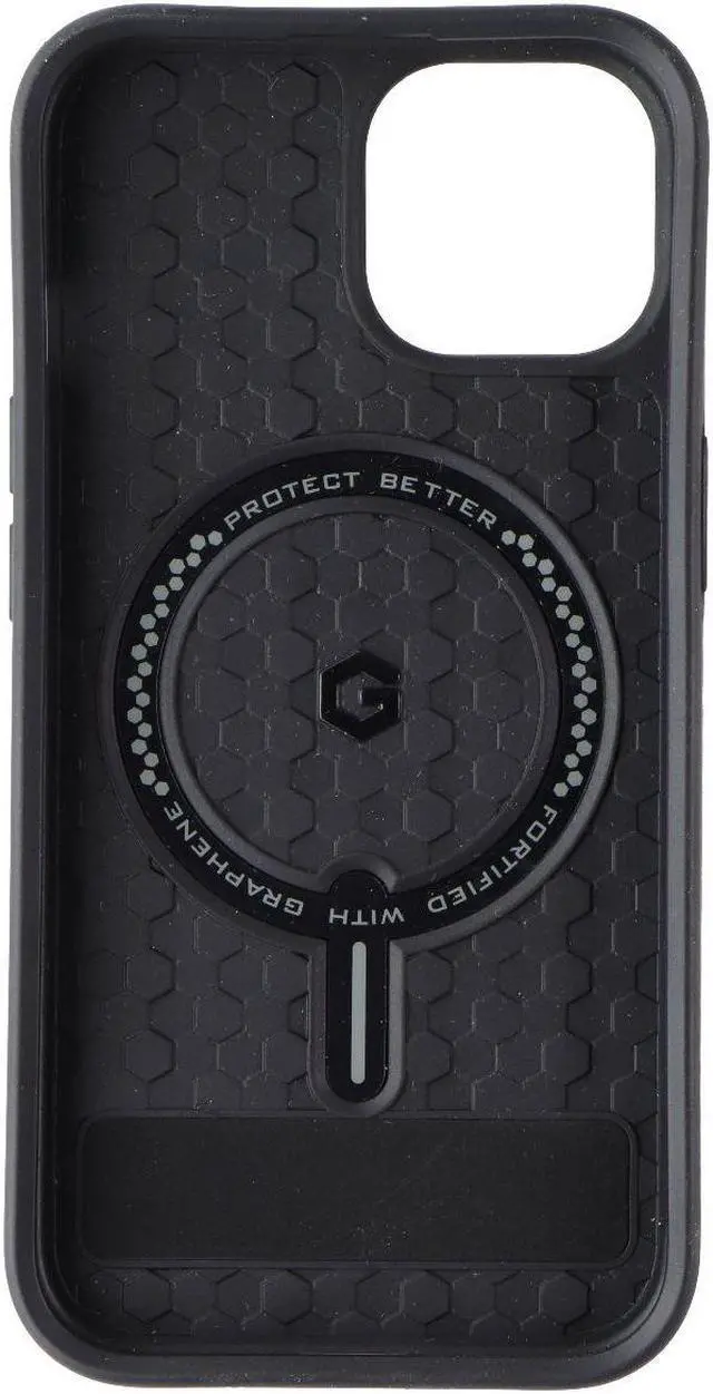 Main image of ZAGG Denali Snap w/ Kickstand Case for Apple iPhone 15 - Black