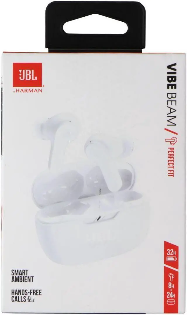 Alt view image 8 of 8 - JBL VBEAMWHT Vibe Beam True Wireless Earbuds - White