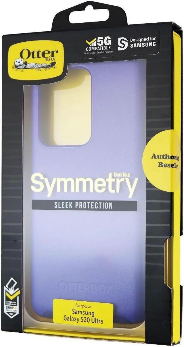 Alt view image 4 of 4 - OtterBox SYMMETRY SERIES Case for Samsung Galaxy S20 Ultra - Sapphire Secret