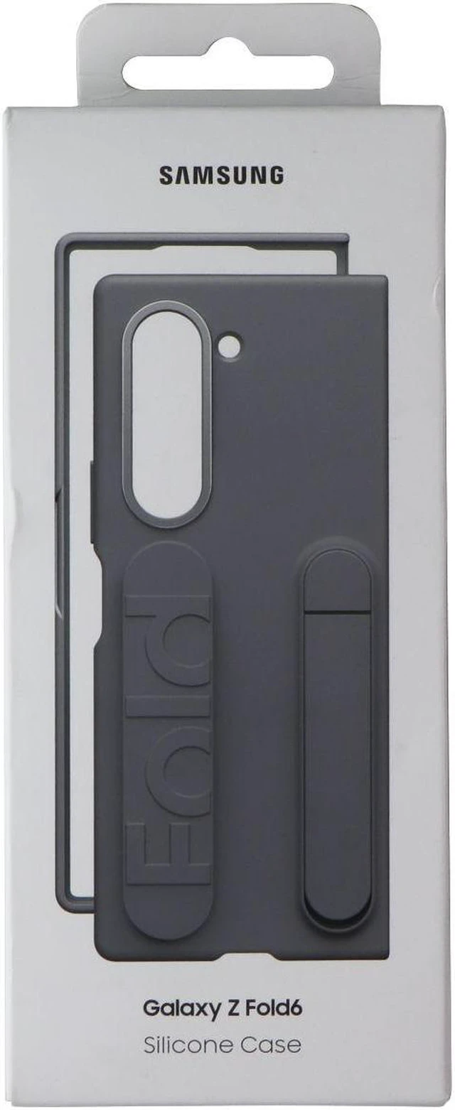 Main image of Samsung Silicone Case for Samsung Galaxy Z Fold6 - Gray