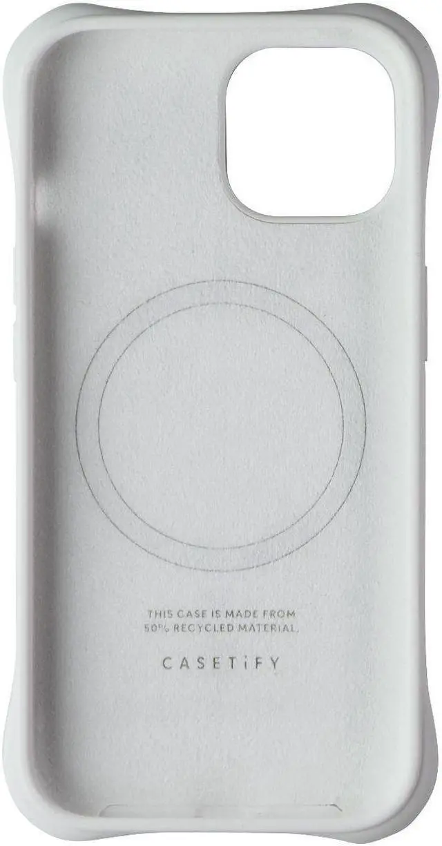 Refurbished: CASETiFY Ripple Case for Apple iPhone 15 - White