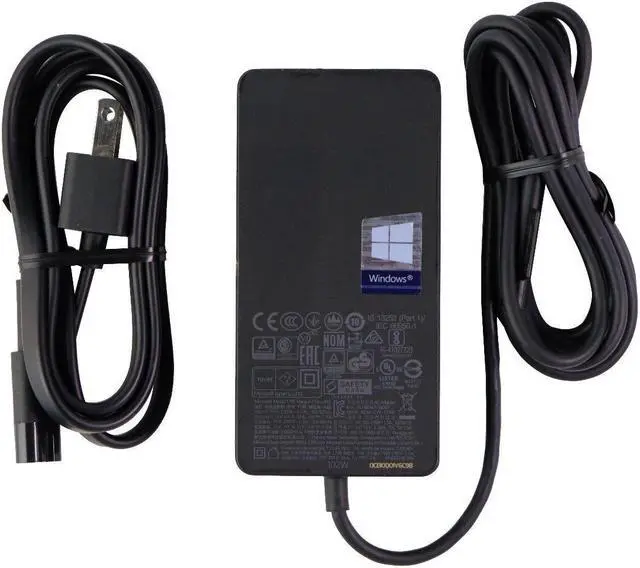 Main image of Microsoft Surface 102W OEM Power Supply with Extra USB Port - Black (1798)