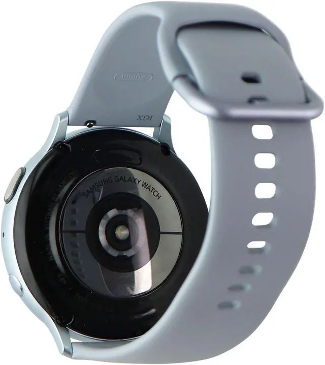 Alt view image 13 of 14 - Samsung Galaxy Watch Active2 (44mm), Cloud Silver (Bluetooth) - Wrist - Accelerometer, Barometer, Gyro Sensor, Heart Rate Monitor, Ambient Light Sensor - Heart Rate, Steps Taken, Calories Burned, ...