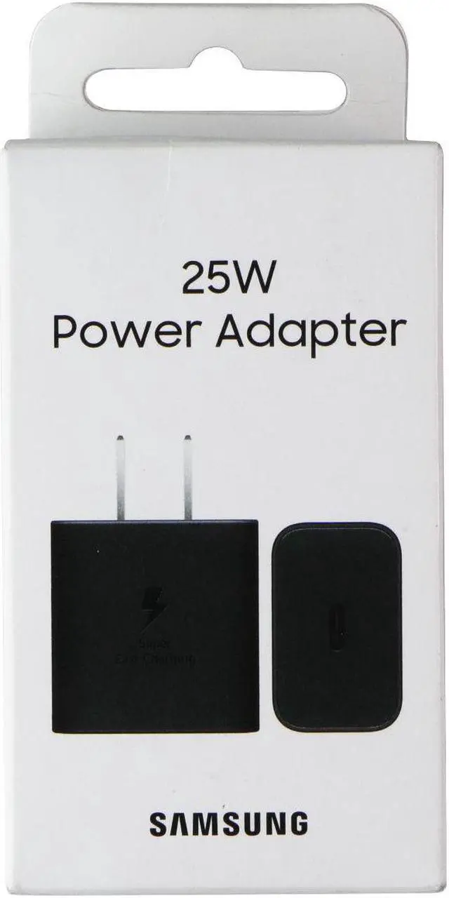 Alt view image 7 of 7 - Samsung 25W Super Fast Charging Wall Charger | Color: Black