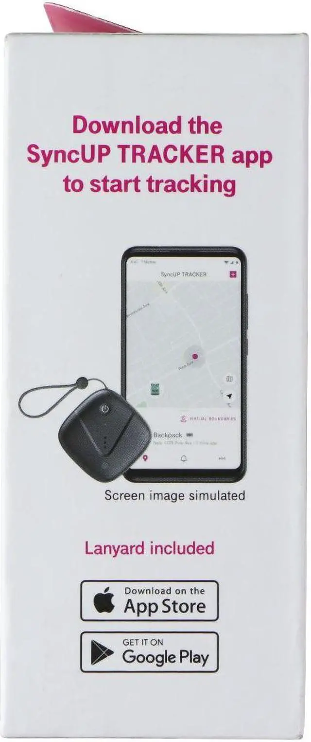 Main image of T-Mobile SyncUp Tracker - GPS Tracker - 128MB / Black / Gray