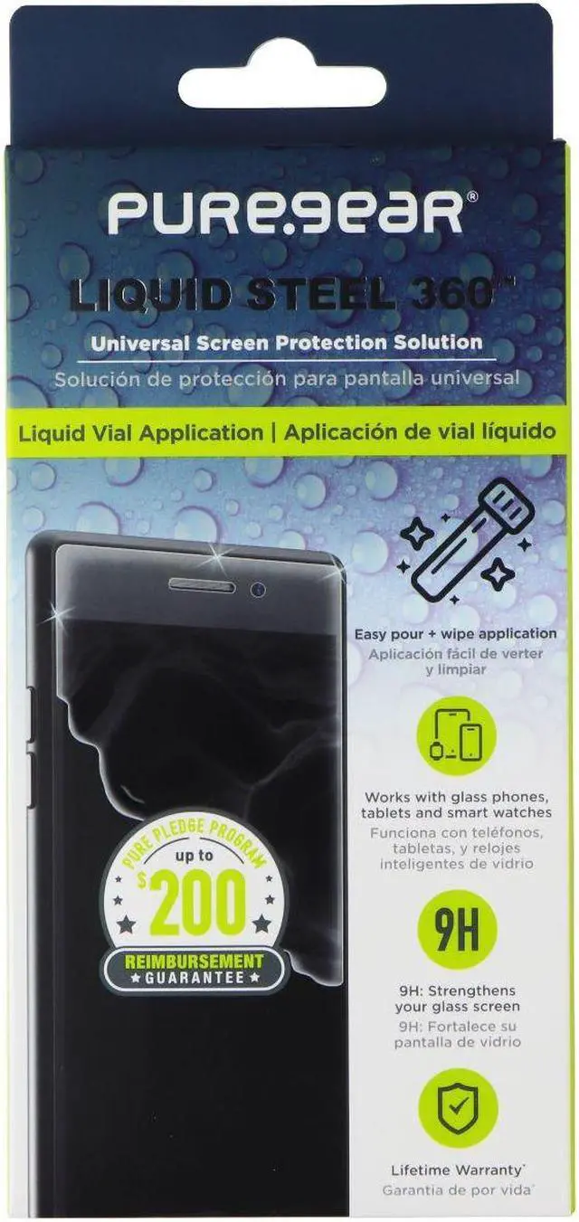 Main image of PureGear Liquid Steel 360 Universal Screen Protection Solution