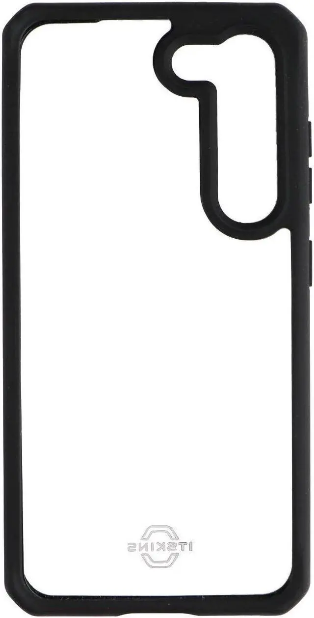 Main image of Itskins Hybrid_R Series Case for Samsung Galaxy S23 - Black / Clear