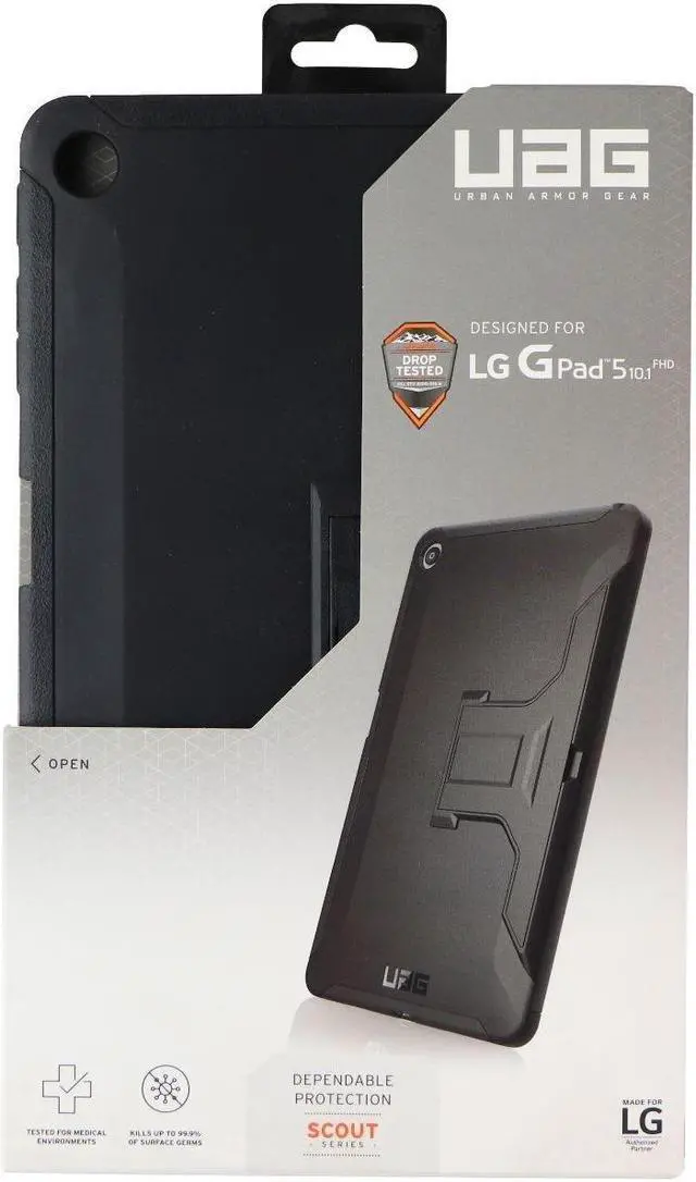 Main image of Urban Armor Gear Scout Series Protective Case for LG G Pad 5 (10.1) FHD - Black