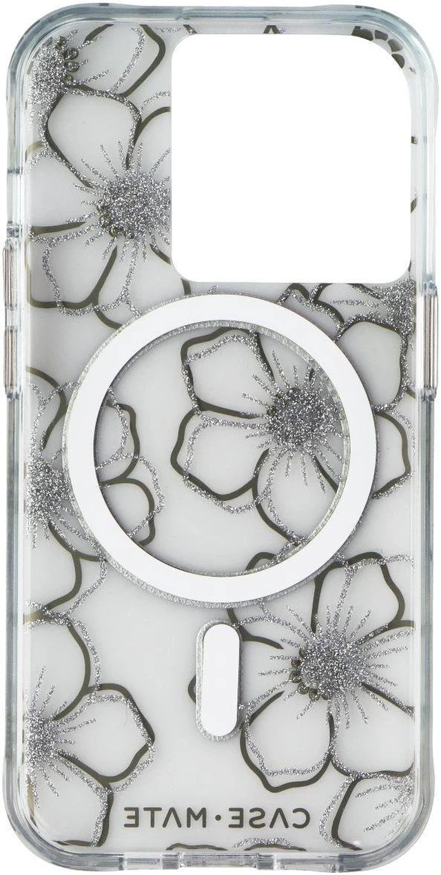 Main image of Case-Mate Hard Case for MagSafe for Apple iPhone 15 Pro - Floral Gems