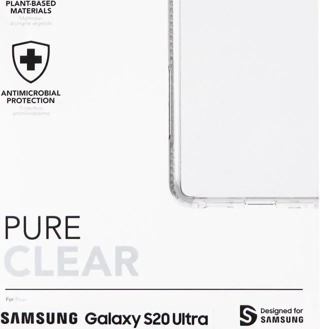 Main image of Tech21 Pure Clear Series Hybrid Case for Samsung Galaxy 20 Ultra - Clear