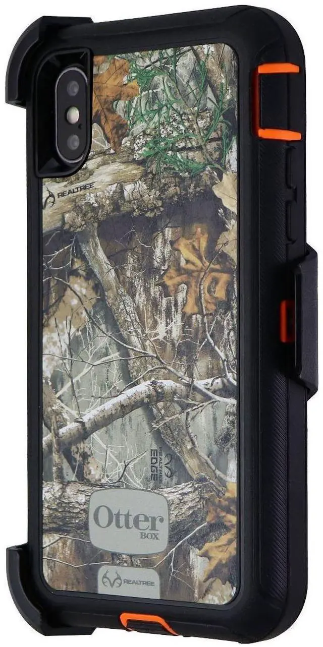 Alt view image 4 of 4 - OtterBox DEFENDER SERIES Case for iPhone Xs & iPhone X - Realtree Edge