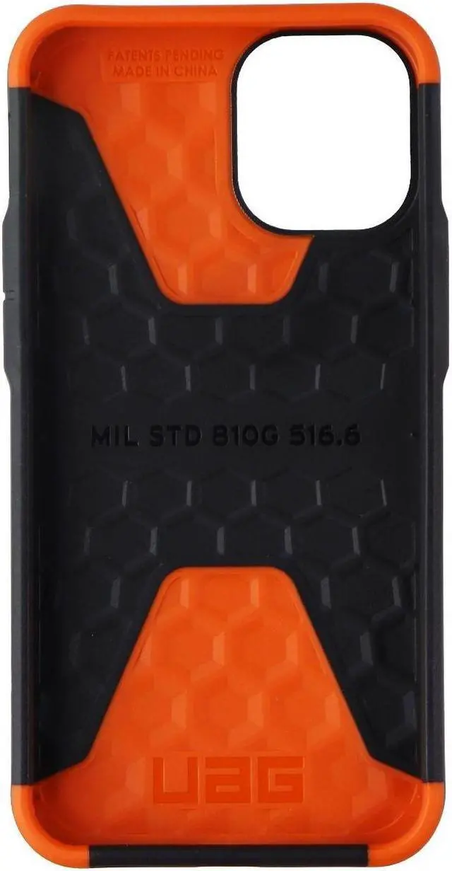 Main image of UAG Civilian Series Case for iPhone 12 Mini - Black/Orange