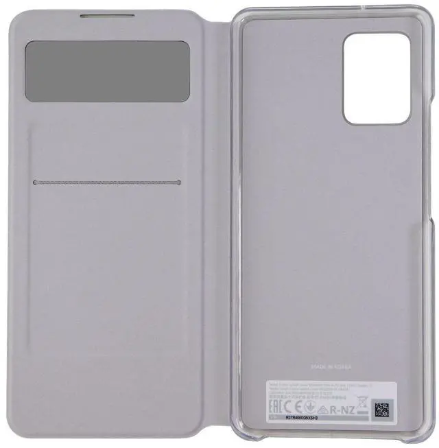 Alt view image 6 of 6 - galaxy a42 5g s view wallet cover white