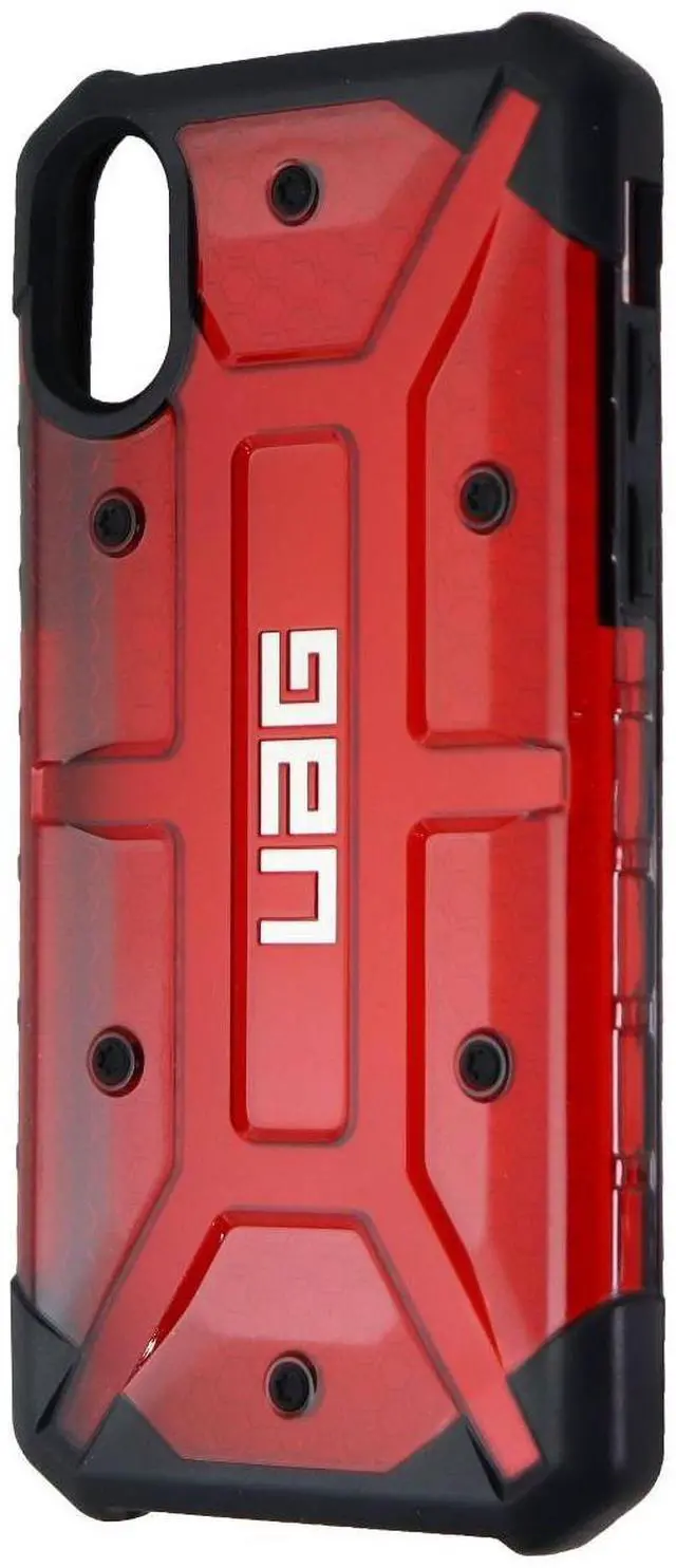 Alt view image 8 of 8 - UAG iPhone Xs / iPhone X [5.8-inch screen] Plasma Feather-Light Rugged [Magma] Military Drop Tested iPhone Case