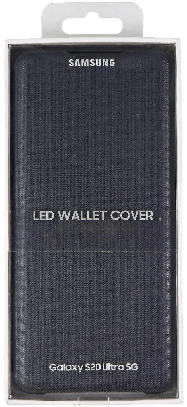 Alt view image 3 of 3 - Galaxy S20 Ultra 5G LED Wallet Cover, Gr