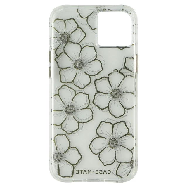 Alt view image 3 of 3 - Case-Mate Tough Clear Series Hard Case for iPhone 14 Plus - Floral Gems