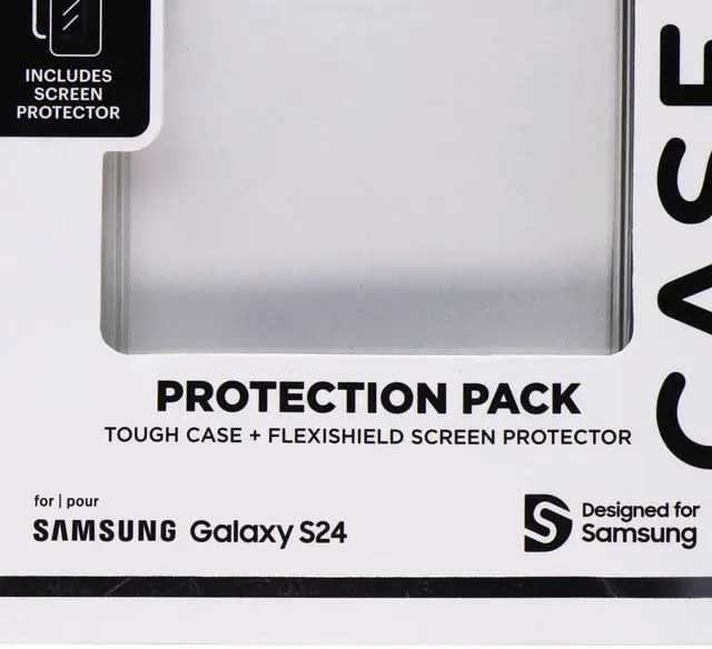 Main image of Case-Mate Protection Pack Case & Screen Protector for Samsung Galaxy S24 - Clear