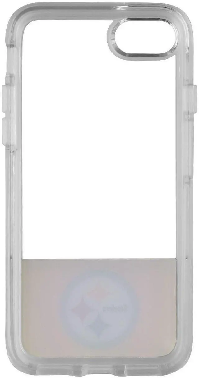 Main image of OtterBox Symmetry NFL Series Hard Case for Apple iPhone 8/7 - Clear/Steelers