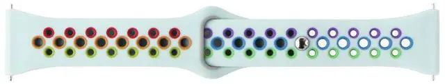 Main image of PureGear Silicone Watch Band for SyncUP Kids Watch - Green/Multi-Colored