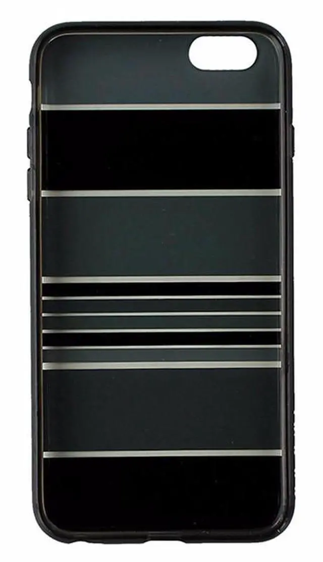 Alt view image 8 of 8 - Incipio Hensley Stripe Design Series for iPhone 6/6s+ - Black, Translucent