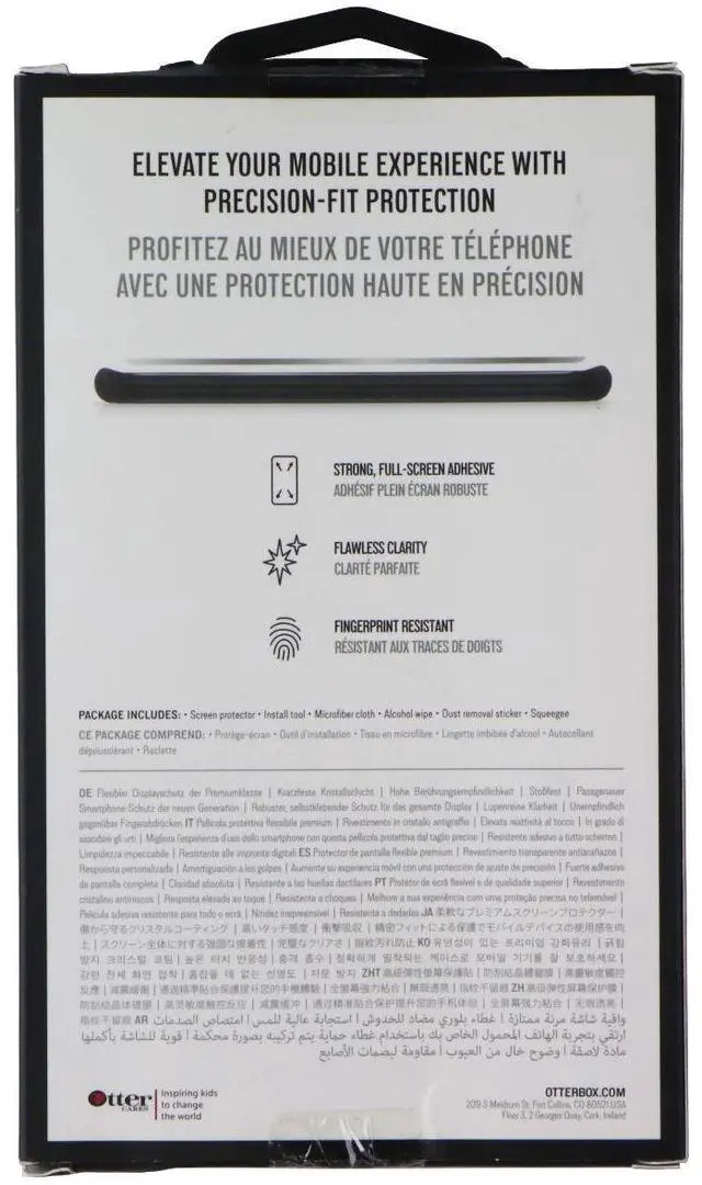 Alt view image 2 of 2 - Otterbox Alpha Flex Screen Protector for Samsung Galaxy S9 Plus - Clear