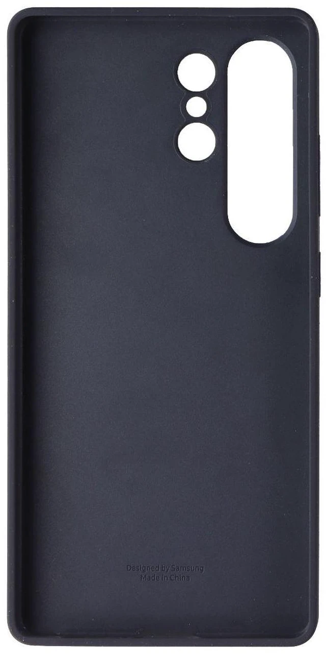 Alt view image 6 of 6 - Samsung Galaxy S25 Ultra Silicone Phone Case Black