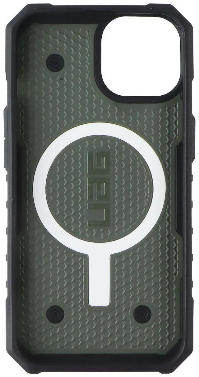 Alt view image 7 of 7 - UAG Designed for iPhone 14 Case Green Olive 6.1" Pathfinder Built-in Magnet Compatible with MagSafe Charging Slim Lightweight Shockproof Dropproof Rugged Protective Cover by URBAN ARMOR GEAR