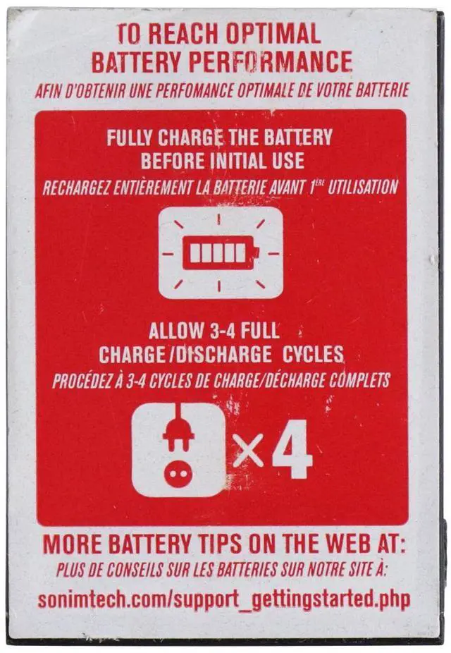 Main image of Replacement Li-ion 1950mAh Battery (BAT-01950-01S) for BlackBerry Smartphones