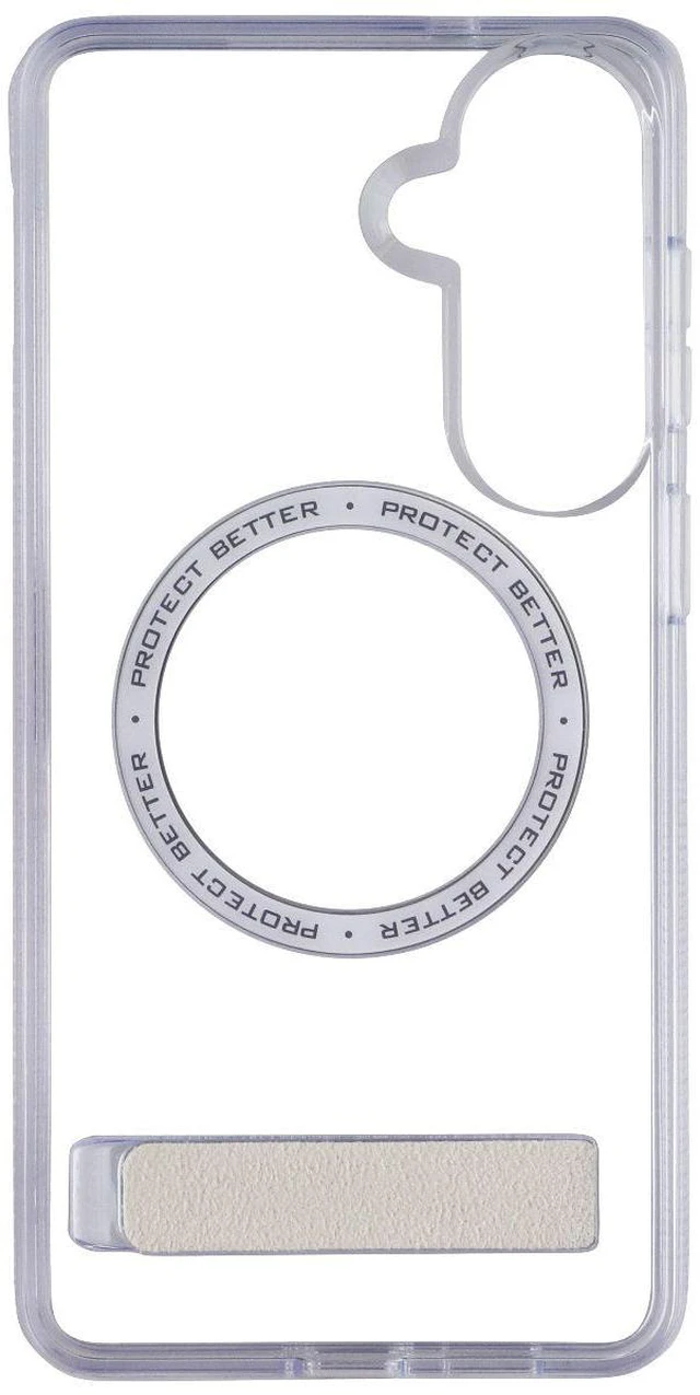 Main image of ZAGG Crystal Palace Snap Case with Kickstand for Samsung Galaxy S26 Plus - Clear