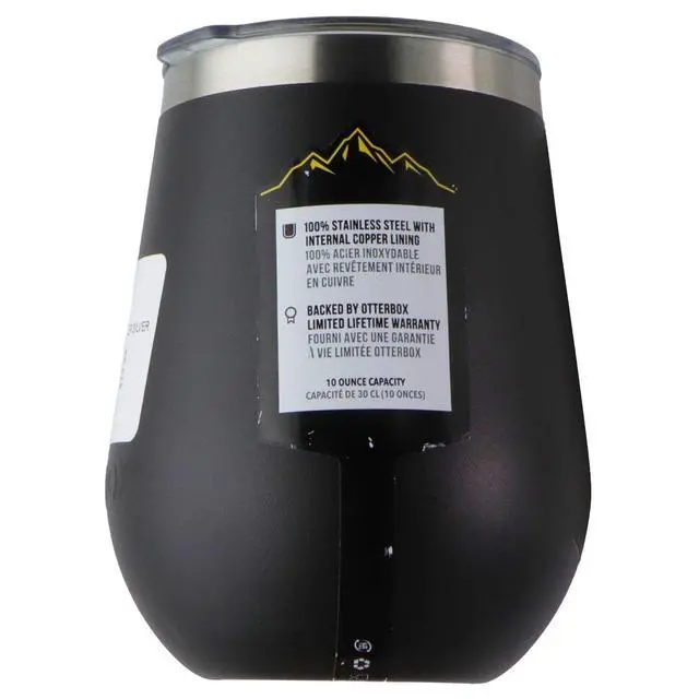 Alt view image 6 of 8 - OtterBox ELEVATION SERIES 10oz Wine Tumbler Without Closed Lid - Silver Panther