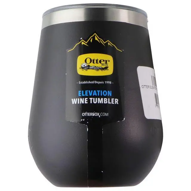 Alt view image 4 of 8 - OtterBox ELEVATION SERIES 10oz Wine Tumbler Without Closed Lid - Silver Panther