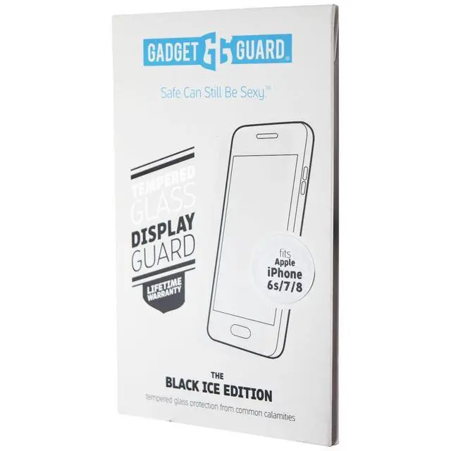 Alt view image 6 of 9 - Gadget Guard Ice Tempered Glass Screen Protector for iPhone 6/6S/7, Clear