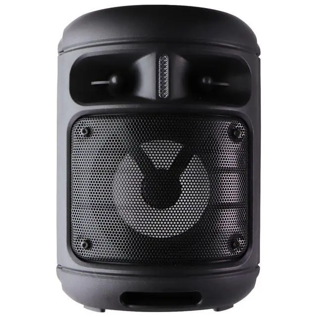 Alt view image 3 of 4 - Quikcell Party Beat Boost Wireless LED Speaker with Microphone Input - Black