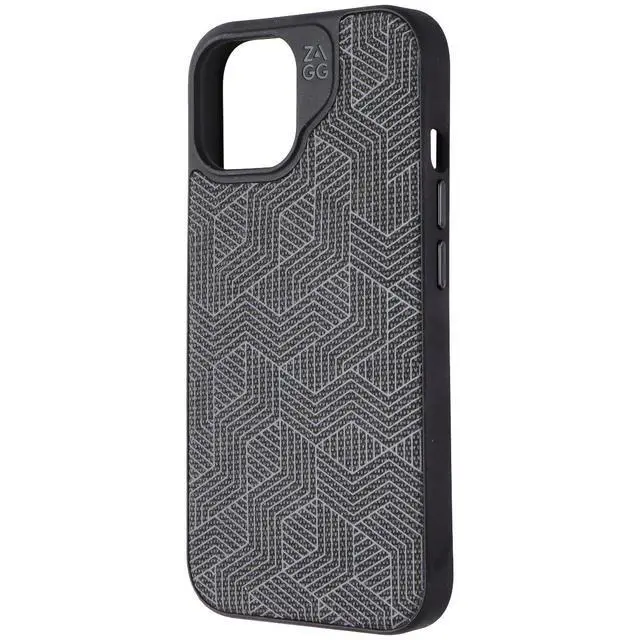 Alt view image 2 of 3 - ZAGG London Snap Ultra Slim Case for Apple iPhone 15 - Black Geo