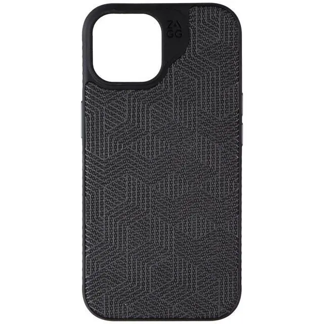 Alt view image 3 of 3 - ZAGG London Snap Ultra Slim Case for Apple iPhone 15 - Black Geo