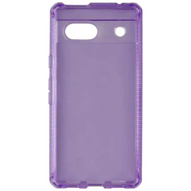 Alt view image 3 of 3 - ITSKINS Spectrum_R Clear Protective Case for Google Pixel 7a - Light Purple