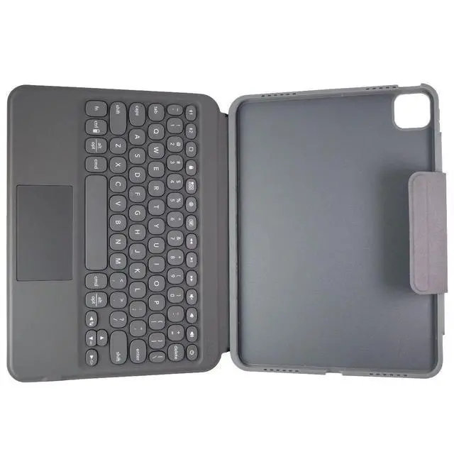 Alt view image 4 of 5 - ZAGG Pro Keys Wireless Keyboard for iPad Air 4th / iPad Pro 11 (4th/3rd) - Gray