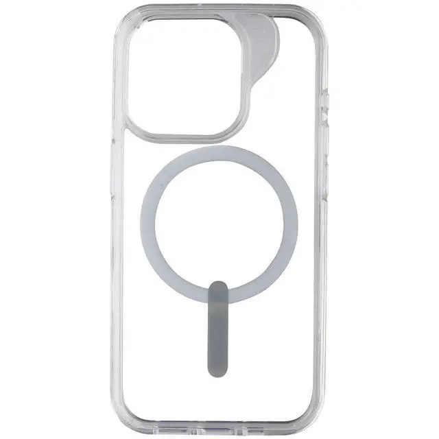 Alt view image 3 of 4 - ZAGG Crystal Palace Snap Case with MagSafe for iPhone 15 Pro - Clear/White