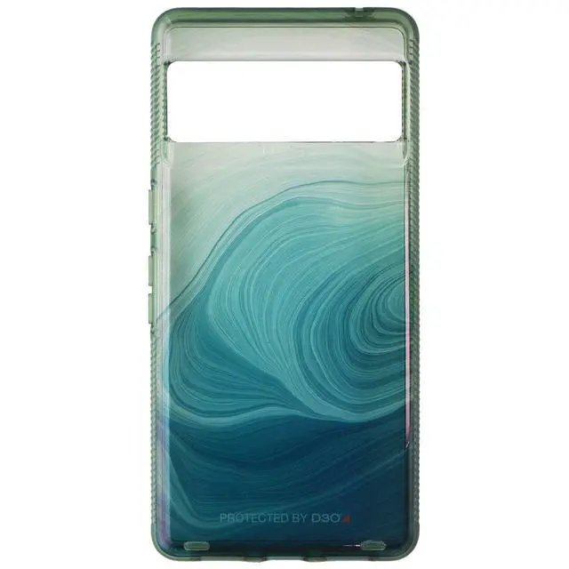 Alt view image 3 of 3 - ZAGG Gear4 Milan Series Case for Google Pixel 7 Pro - Green Swirl