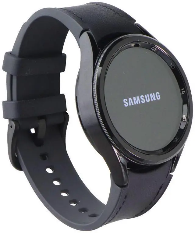 Alt view image 2 of 6 - Samsung Galaxy Watch6 Classic (43mm) LTE + Bluetooth (SM-R955U) - Black/Black