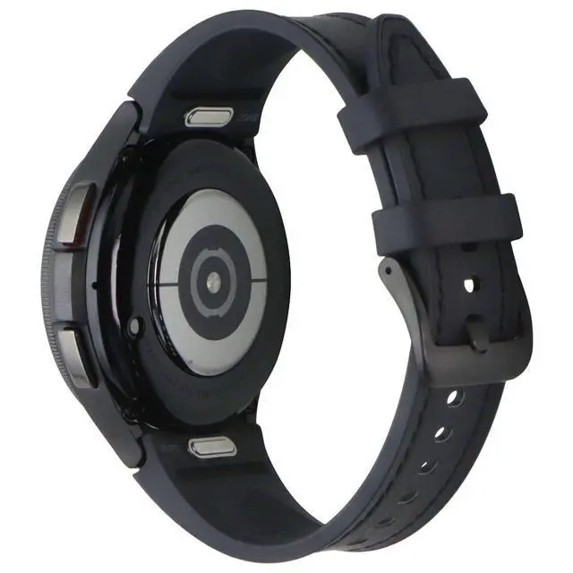 Alt view image 5 of 6 - Samsung Galaxy Watch6 Classic (43mm) LTE + Bluetooth (SM-R955U) - Black/Black