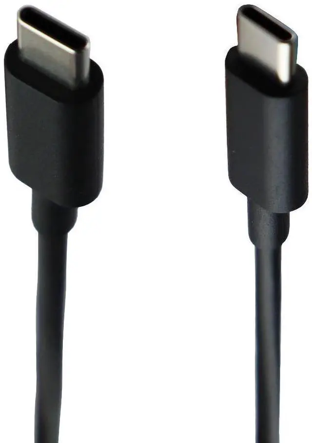 Main image of Motorola (3.3-Ft) USB-C to USB-C Charge/Sync OEM Cable - Black (SC18D13217)